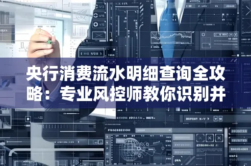 央行消费流水明细查询全攻略：专业风控师教你识别并规避用卡风险！